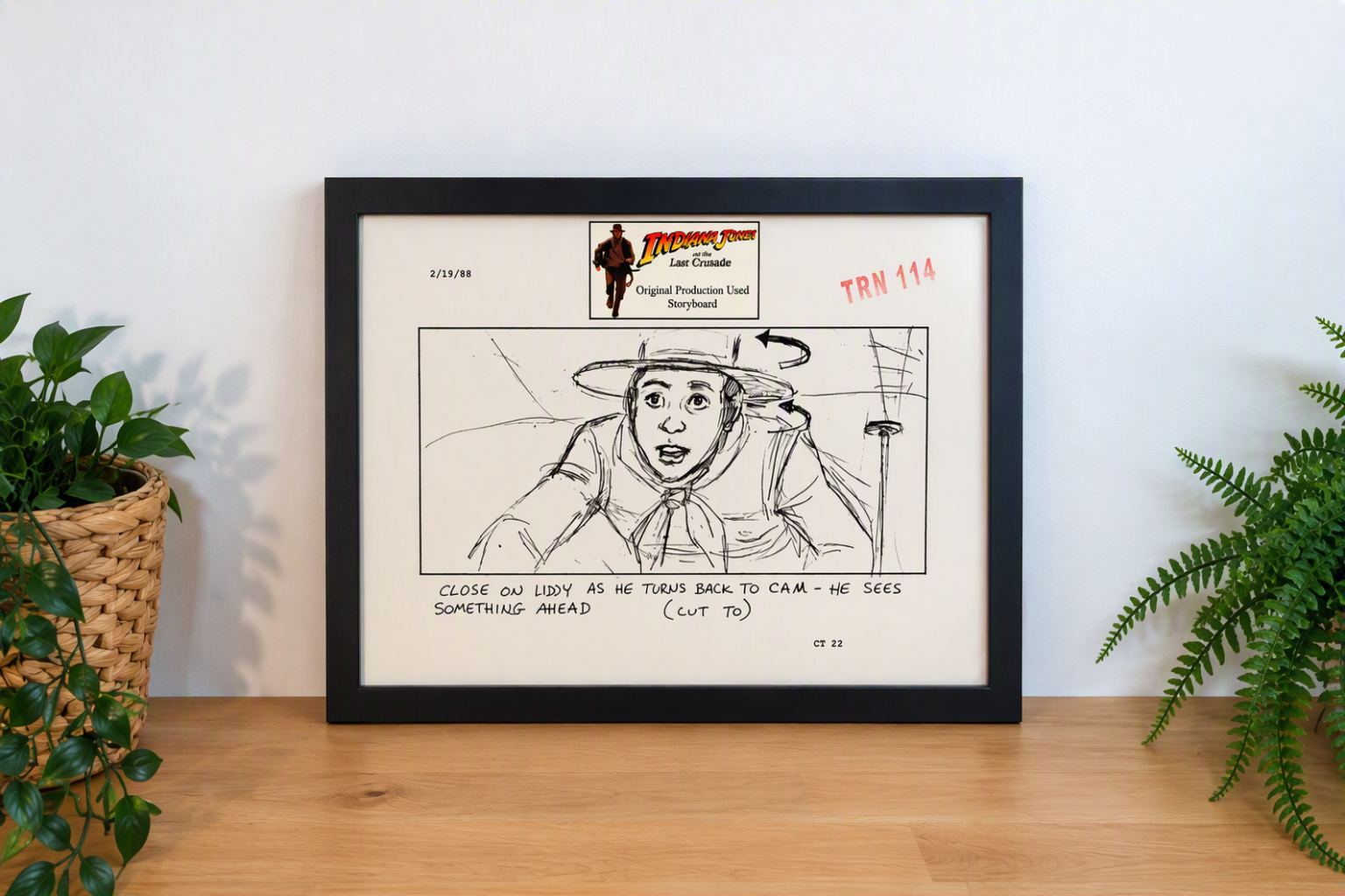 Storyboard de la Derniere Croisade
